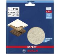 Bosch 2608900689 Expert M480 Rete Abrasiva Per ROS 150mm G 80 5-Pz