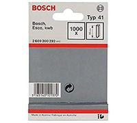 Bosch 2609200292 - Set di graffette per graffatrice, 14 mm, 1000 pz., Tipo 41