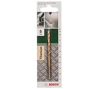 Bosch Punta per metalli rettificata 2609255098 HSS-TiN DIN 338 5 mm x 86 mm