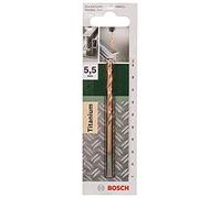 Bosch, 2609255099, Fai da te trapano metallo bit HSS-TiN 5,5 x 57 x 93 (1)