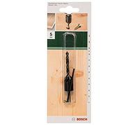 Bosch 2609255218 Punta per trapano per legno con svasatura a 90°, diametro 5 mm