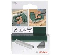 Bosch 2609255831 - Graffe a filo piatto modello 51, confezione da 1000 pezzi, 6 mm