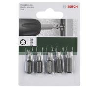 Bosch 2609255970 - Set punte per cacciavite Torx 25 mm, qualità standard (5 pezzi)