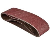 Bosch 2609256182 - Set di 3 Nastri Abrasivi per Levigatrice a Nastro 40 x 303 mm, Grana 60