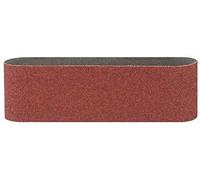 Bosch 2609256222 - Strisce abrasive per levigatrice a nastro, qualità rossa 100x560, grana 40, confezione da 3 fogli