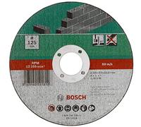 Bosch 2609256329 Mola da Taglio Dritta per Pietra 125 x 22,23 x 3 mm
