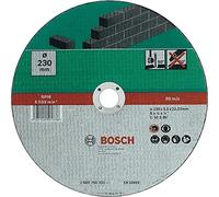Bosch 2609256331 DIY - Mola da taglio dritta, per pietra, diametro: 230 mm x 3 mm