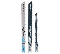 Bosch 2609256774 - Assortimento di lame per seghetto alternativo, misto legno e metallo, 3 pezzi