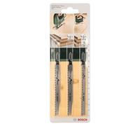 Bosch 2609256A12 - Assortimento di lame per seghetto alternativo, confezione da 3 pezzi