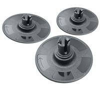 Bosch 2609256F54 Platorelli Accessorio per Levigatrici Rotoorbitali, Diametro 38 mm, 3 Pezzi