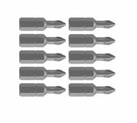 BOSCH 27036B10 - Inserti extra duri Phillips P2 scanalati, 10 pezzi, 2,5 cm
