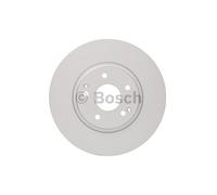 BOSCH 2x Disco Freni Anteriore Ø298 MM Ventilato Rivestito per Ssangyong Korando