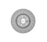 BOSCH 2X Disco Freno Anteriore 350 Ventilato Per Mercedes-Benz S-Class W221