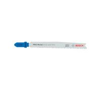 Bosch 2x Lama per seghetto alternativo PRO Metal thick and thin T123XF | per Lamiere di acciaio, Tubi e profili in metallo, Lunghezza 100 mm, Professional Accessorio Seghetto alternativo