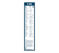 BOSCH 3 397 004 632 Spazzola tergi per AUDI,CHEVROLET,CHRYSLER,CITROËN,DACIA,DOD