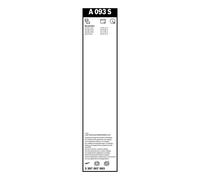 COPPIA SPAZZOLE BOSCH AEROTWIN 3397007093 PER MERCEDES SERIE GL (164)