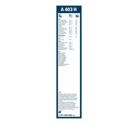 Tergicristallo per parabrezza BOSCH 3 397 008 998, Aerotwin A403H Lunghezza 400mm, indietro, 1 pezzo