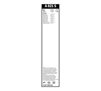 Spazzola tergicristallo BOSCH Aerotwin A821S, 600mm, Anteriore, 2 Pezzo
