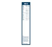 Spazzola tergicristallo BOSCH Twin 380, 380mm, Anteriore, 1 Pezzo