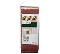Bosch 3 Nastri Abrasivi per Levigatrice Nastro Senza Fori, 75 x 457 mm, G 80