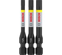 Bosch 3 punte Pro Torx Impact (125 x 50 mm, accessori professionali, cacciavite, cacciavite)