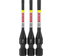 Bosch 3 punte Pro Torx Impact (125 x 50 mm, accessori professionali, cacciavite, cacciavite)