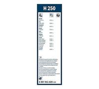 BOSCH 3397011629 Spazzola Tergilunotto Posteriore per SUZUKI SPLASH (EX), SWIFT
