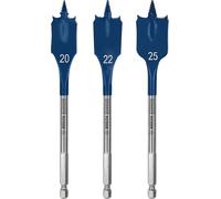 Bosch 3x Set di mecchie a spada EXPERT Self Cut Speed | per Legno tenero, Truciolare, Ø 20,00, 22,00, 25,00 mm, Professional Accessorio Trapanoi