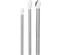 Bosch 3x Set di punte CYL-9 Soft Ceramic (per Piastrelle di ceramica morbida, Vetro, Ø 5,0, 6,0, 8,0 mm, Professional Accessorio Trapano)