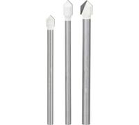 Bosch 3x Set di punte CYL-9 Soft Ceramic | per Piastrelle di ceramica morbida, Vetro, Ø 5,00, 6,00, 8,00 mm, Professional Accessorio Trapano