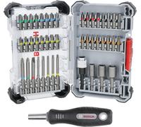 Bosch Set di 45 punte per avvitatore, 44 + 1 pezzo (168 x 110,5 mm, accessori professionali, cacciavite)