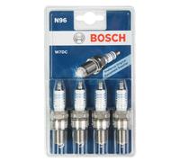 Bosch 4x Pacco Candela M14x1, 25 Sw 20,8mm Chiave Lunghezza Filettatura 19mm