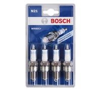 Bosch 4x Pacco Candela M14x1, 25 Sw Di 20,8mm Chiave Lunghezza Filettatura 19mm