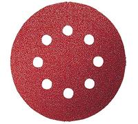 Bosch Fogli abrasivi per levigatrice rotorbitale G 120 8 fori 115 mm – 5 fogli