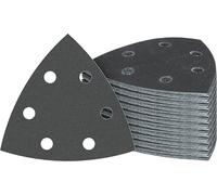 Bosch 50 fogli abrasivi PRO F355 per levigatrici a delta (per calcestruzzo, pietra dura, Ø 93 x 93 mm, accessori professionali per levigatrice a delta)