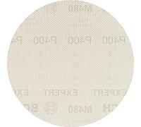 Bosch 50x Abrasivi a rete EXPERT M480 per levigatrici rotoorbitali | per Vernice su legno, Legno duro, Grano 400, Professional Accessorio levigatrice rotoorbitale, Levigatrice orbitale