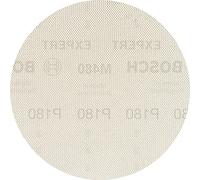 Bosch 50x Abrasivi a rete EXPERT M480 per levigatrici rotoorbitali | per Vernice su legno, Legno duro, Grano 180, Professional Accessorio levigatrice rotoorbitale, Levigatrice orbitale