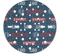 Bosch 50x Disco per levigatura EXPERT O780, 150 mm (per Legno duro, Vernice su legno, Ø 150 mm, Grano 180, Professional Accessorio levigatrice rotoorbitale)