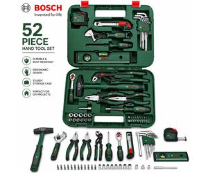 Bosch 52 Pezzi Set di Utensili Manuale Kit di Riparazione Fai da Te Pinze...