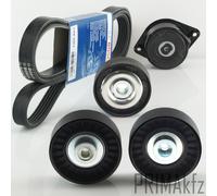 Bosch 5PK2063 Cinghia Scanalata + Rullo di Serraggio Puleggia per BMW E46 E38