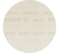 Bosch 5x Abrasivi a rete EXPERT M480 per levigatrici rotoorbitali | per Vernice su legno, Legno duro, Grano 240, Professional Accessorio levigatrice rotoorbitale, Levigatrice orbitale