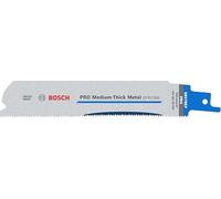 Bosch 5x Lama per sega universale PRO Medium-Thick Metal S937BEF Precise | per Tubi e profili in metallo, Metalli non ferrosi, Lunghezza 150 mm, Professional Accessorio Sega universale