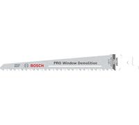 Bosch 5x Lama per sega universale PRO Window S611DF Demolition | per Legno con chiodi, Alluminio, Lunghezza 150 mm, Professional Accessorio Sega universale