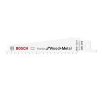 Bosch 5x Lama per seghe universali Multi Material S511DF | per Legno con chiodi duri, Truciolare, Lunghezza 100 mm, Professional Accessorio Sega universale