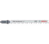 Bosch 5x Lama per seghetto alternativo PRO Hardwood fast T144DF | per Legno duro, Truciolato, Lunghezza 100 mm, Professional Accessorio Seghetto alternativo
