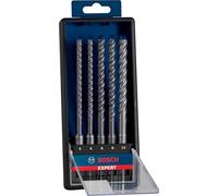 Bosch 5x Set di punte per martelli EXPERT SDS plus-7X | per Pietra morbida, Pietra dura, Ø 6,00, 6,00, 8,00, 8,00, 10,00 mm, Professional Accessorio Martello perforatore