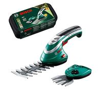 Bosch Isio cesoia per erba cordless 8 cm 3,6 V Ioni di Litio Nero, Verde
