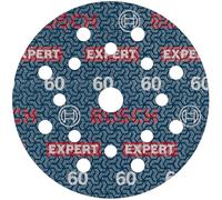Bosch Disco abrasivo Expert O780 – 125 mm Grana 60 – 6 pezzi