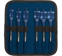 Bosch 6x Set di mecchie a spada EXPERT Self Cut Speed | per Legno tenero, Truciolare, Ø 14,00, 16,00, 18,00, 20,00, 22,00, 24,00 mm, Professional Accessorio Trapanoi