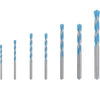 Bosch 2 608 900 647 punta per trapano Punta di centraggio 7 pz